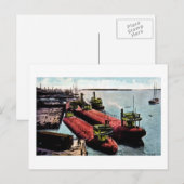 Whalebacks op Belle Isle, Michigan Briefkaart (Voorkant / Achterkant)