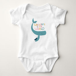 Whalecome to World Cute Whale T-Shirt