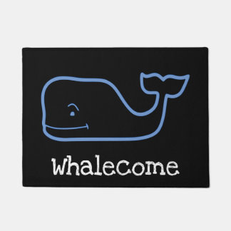Whalecome Whale Deurk Deurmat
