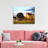 Whalehead Light Canvas Afdruk (Insitu (Woonkamer))