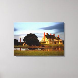 Whalehead Light Canvas Afdruk