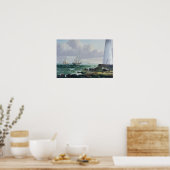 Whalers die naar huis komen poster (Keuken)