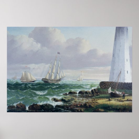 Whalers die naar huis komen poster (Voorkant)