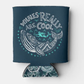 WHALES ZIJN ECHT KOOL Kuststrand Koelbox Blikjeskoeler (Voorkant)