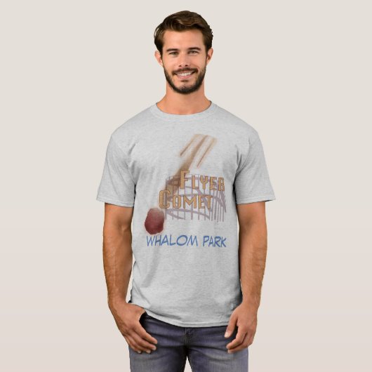 Whalom Flyer Comet T-shirt (Voorkant volledig)