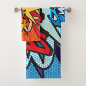 WHAM BANG KAPOW Fun Retro Comic Book Pop art (En situation)