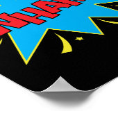Wham! Bold Pop Art Comic Impact Poster (Hoek)