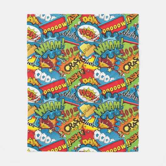 Wham Boom Crash ! Couverture Polaire (Devant)