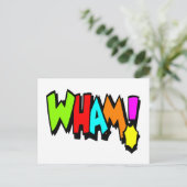 Wham. Briefkaart (Staand voorkant)