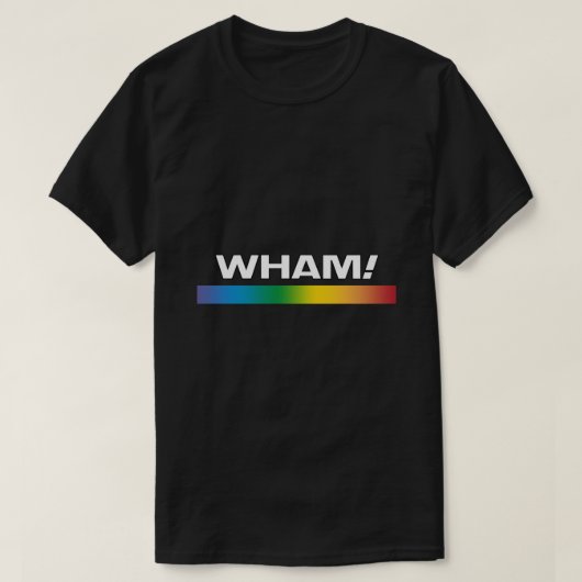 Wham. De finale (regenboogse logo) Essential T-Shi T-shirt (Design voorkant)