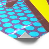 WHAM Fun Retro Comic Book Pop Art Poster (Hoek)