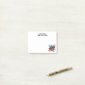 WHAM Gepersonaliseerde Plezier Modern Eenvoudig Post-it® Notes (Op bureau)