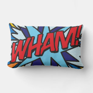 WHAM KA-POW Grappige Moderne Koele Comic Book Kussen