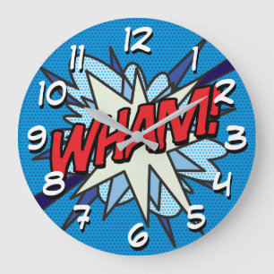 WHAM Leuke moderne stripboektypografie Grote Klok