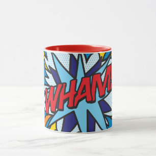 WHAM Leuke Retro Stripboek Pop Art Mok