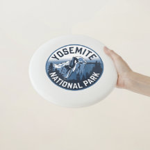 Emblème rond Yosemite demi-dôme