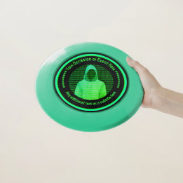 Wham-O Frisbee Hacker Catcher Cybercriminalité Lutter au travail