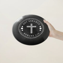 Wham-O Frisbee Pas honteux de l'Evangile Verse chrétien