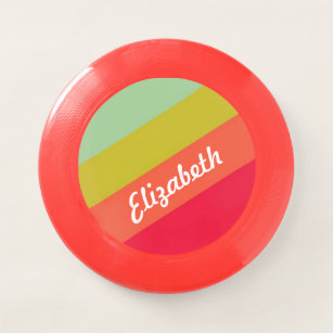 Wham-O Frisbee Pastel Rainbow Nom personnalisé