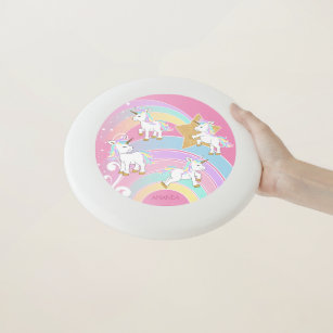 Wham-O Frisbee Unicornes magiques roses