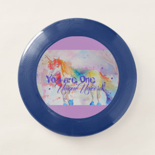Wham-O Frisbee Vous Êtes Une Unicorne Unique ! Unicornes roses