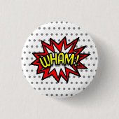 WHAM! RONDE BUTTON 3,2 CM (Voorkant)