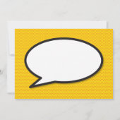 WHAM Sla de datum op Leuke Retro Strip Pop Art Save The Date (Achterkant)