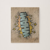 WHAM!  stripboek Steampunk Pop Legpuzzel (Verticaal)