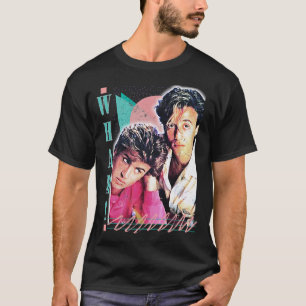 Wham vervaagd look origineel ontwerp t-shirt