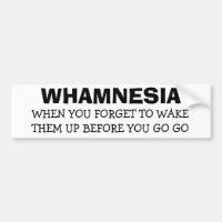 Whamnesia - Vergeet ze te wekken voordat je gaat