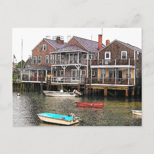 Wharf Cottages - LOOK Briefkaart (Voorkant)