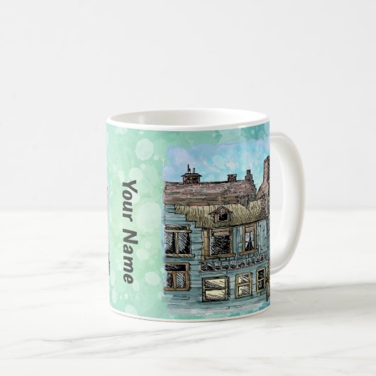 Wharf Scene 2 mug (Devant droit)