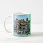 Wharf Scene 2 mug (Gauche)