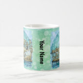 Wharf Scene mug (Centre)