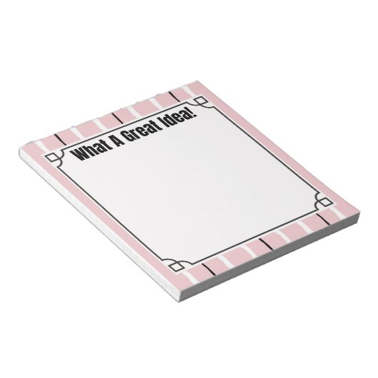 What A Great Idea! - Notes Notitieblok (Schuin)