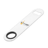 "What Can I Getchu Bebe" ROLT Speed Flessenopener (Voorkant Gekanteld)