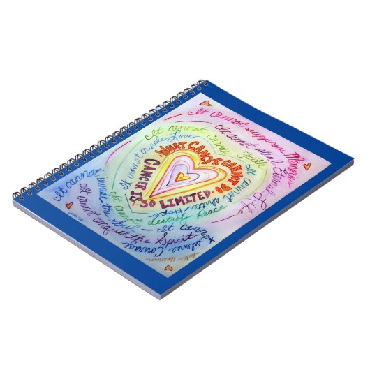 What Cancer Cannot Do Heart Journal Notebook (Côté gauche)