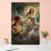 What If Your Cat Was Human Art Plaque – (Mariage)