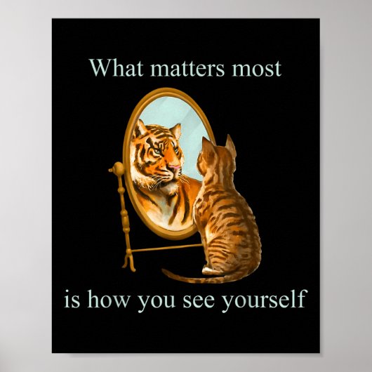 What S Most Is How You See Yourself Apparel  Poster (Voorkant)