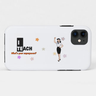 What’s Your Superpower Stickers – Teacher Gift iPhone 11 Hoesje