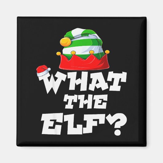 What The Elf _ Family Matching Christmas Group Paj Magneet (Voorkant)