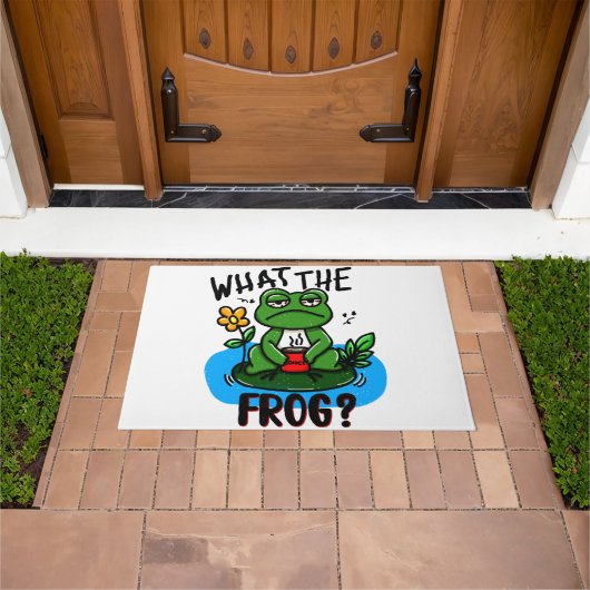 What the frog? deurmat (Buiten)