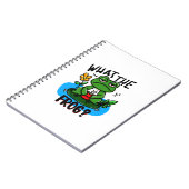What the frog? notitieboek (Linkerzijde)