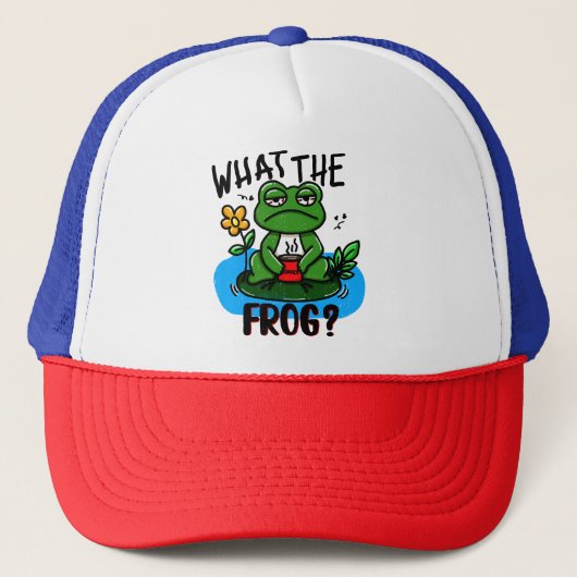 What the frog? trucker pet (Voorkant)