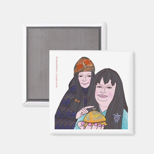 What the MyriElla?! aimant (Recto/Verso)