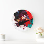 What you see in that eye grote klok (Huis)