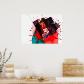 What you see in that eye poster (Keuken)