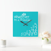 Whatever, I'm a Princess Vierkante Klok (Huis)