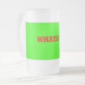 WHATEVER MATGLAS BIERPUL (Voorkant links)