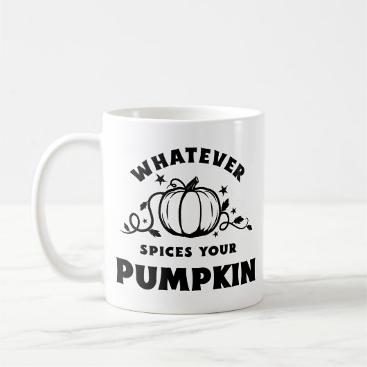 Whatever Spices Your Pumpkin – Fall Classic Mug (Gauche)